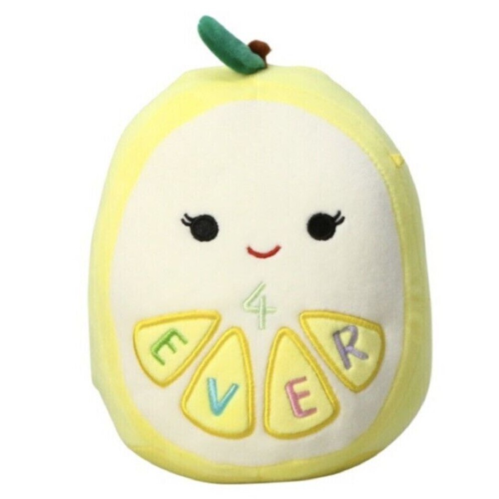 Kellytoy Squishmallows Leticia Lemon 4 Ever Stuffed Toy Squish New 7.5”